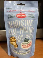 I legumi fatti a snack