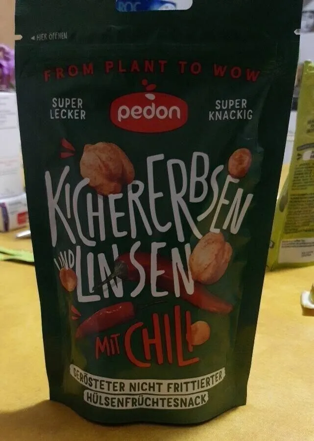 Kichererbsen und Linsen mit Chili