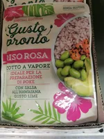 Riso rosa cotto a vapore