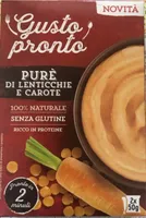 Purè di lenticchie e carote