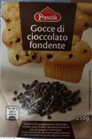 Gocce di cioccolato fondente