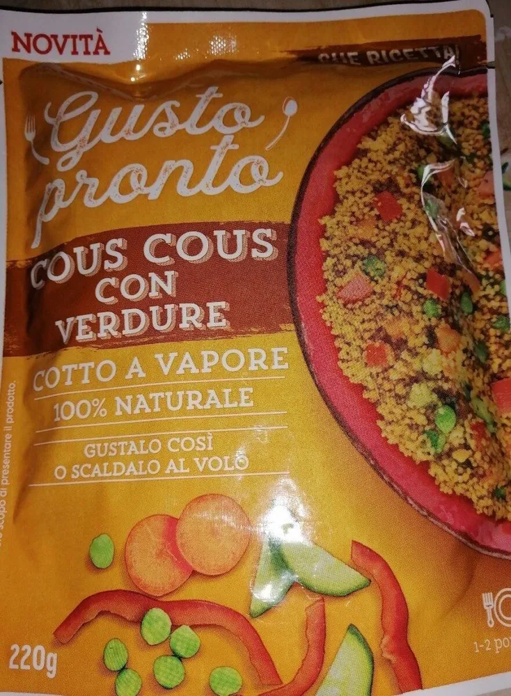 Gusto Pronto Couscous Con Verdure