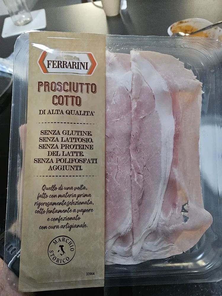 Prosciutto cotto di alta qualità