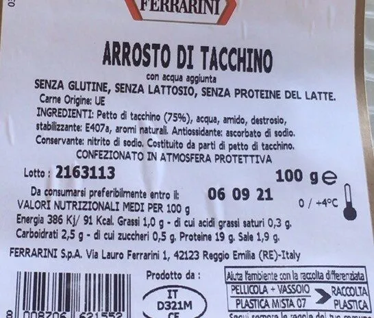 Arrosto di tacchino