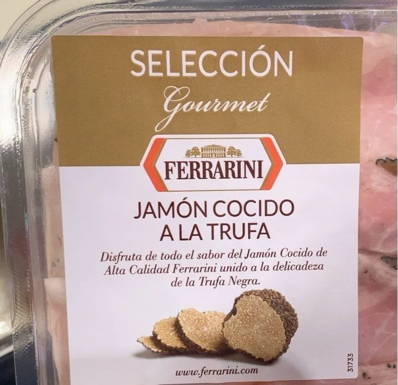 jamon cocido a la trufa