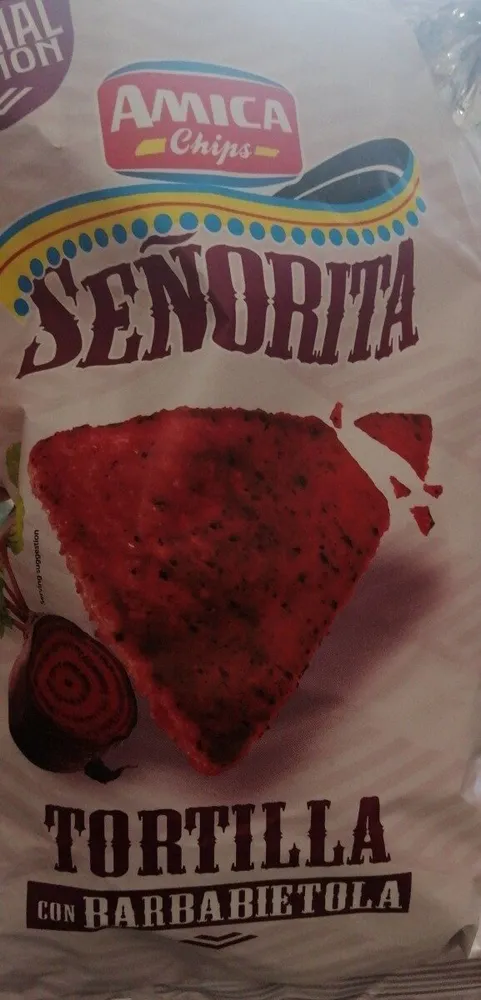 Tortilla con barbabietola
