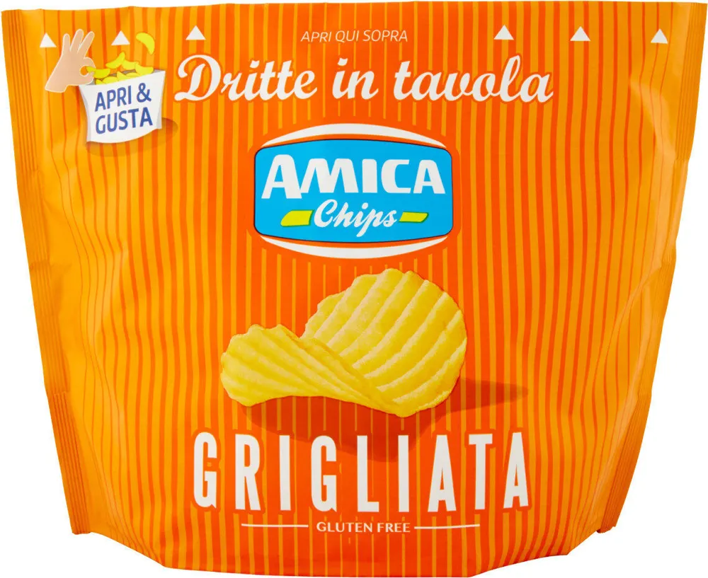 Dritte in tavola grigliata