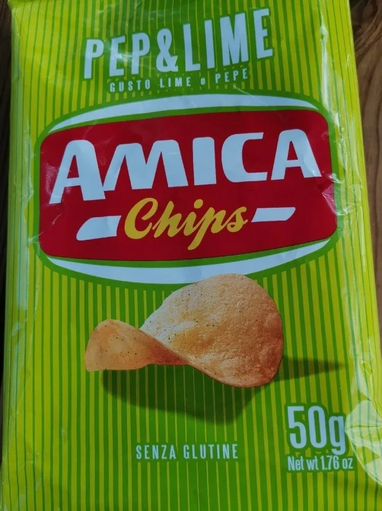 Amica chips pepe e lime