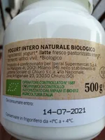 B yogurt biologico