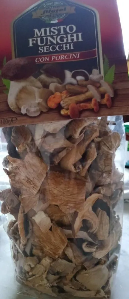 Misto fungji secchi von porcini