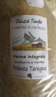 Farina integrale macinata a pietra per polenta