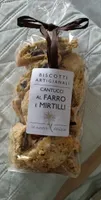 Cantucci al farro e mirtilli
