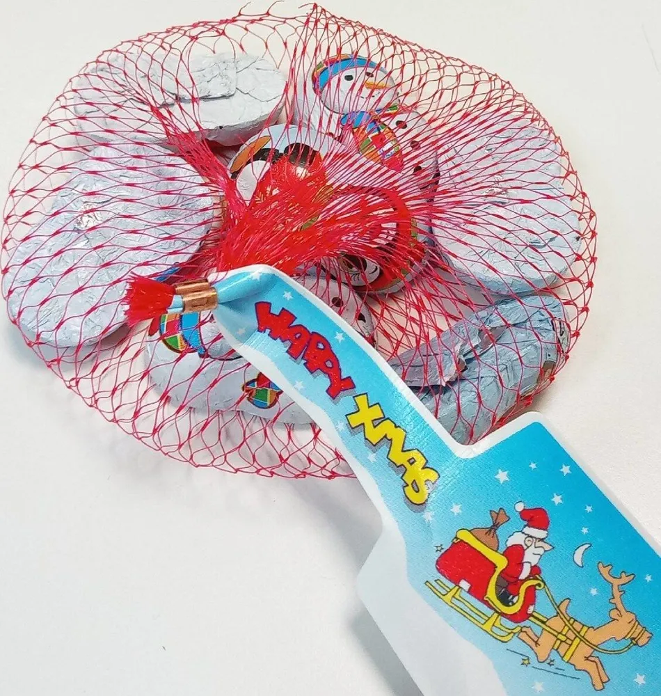 Figuritas de navidad de chocolate