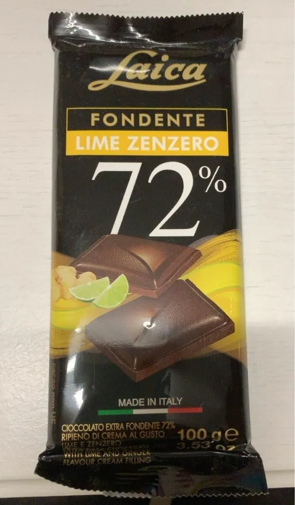 Fondente lime zenzero