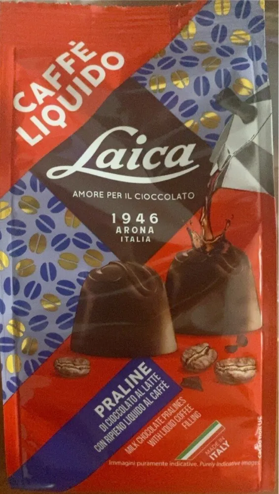 LAICA CIOCCOLATINI CAFFÈ LIQUIDO