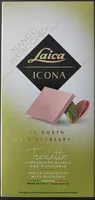cioccolato bianco con pistacchio