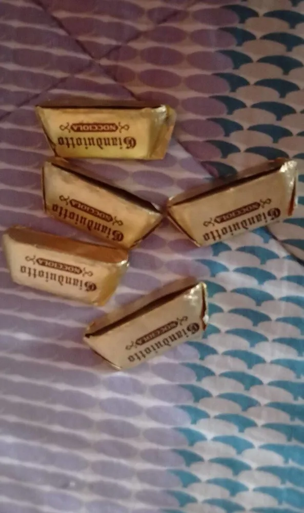 Gianduiotti ripieni crema di nocciola