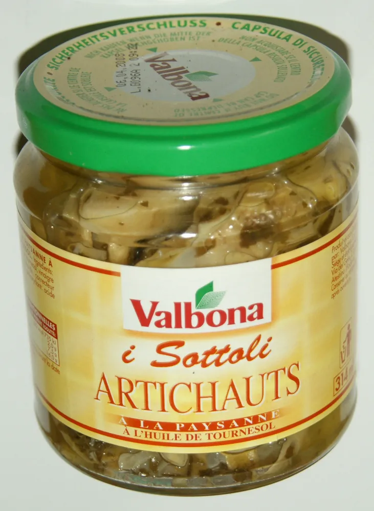 Artichauts à la paysanne à l'huile de tournesol
