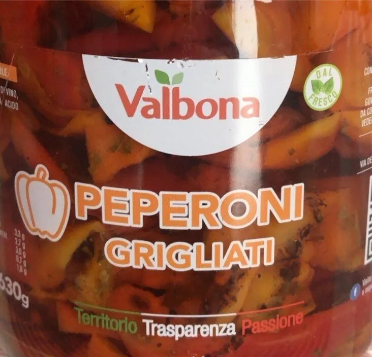 Peperoni grigliati