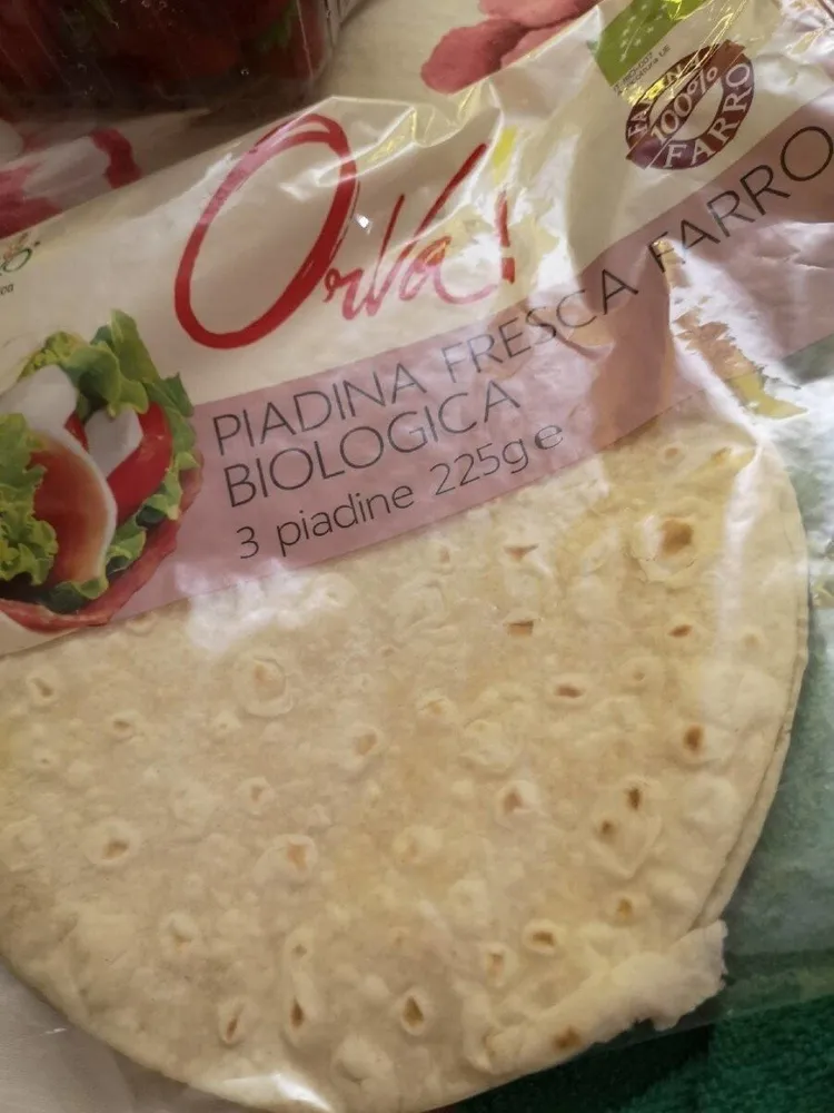 Piadina fresca farro bio