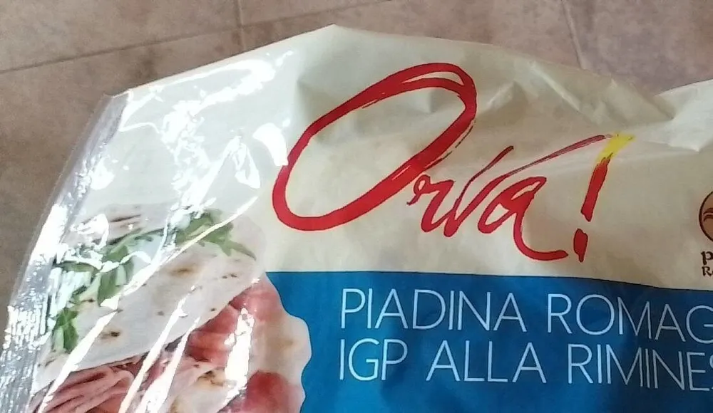 Piadina romagnola