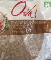 Piadina integrale bio