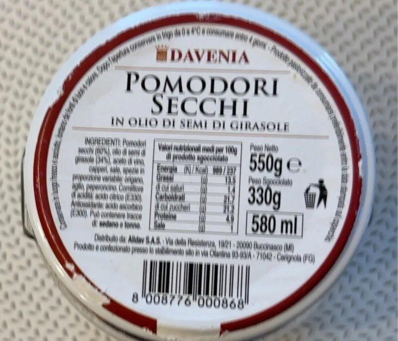 Pomodori secchi