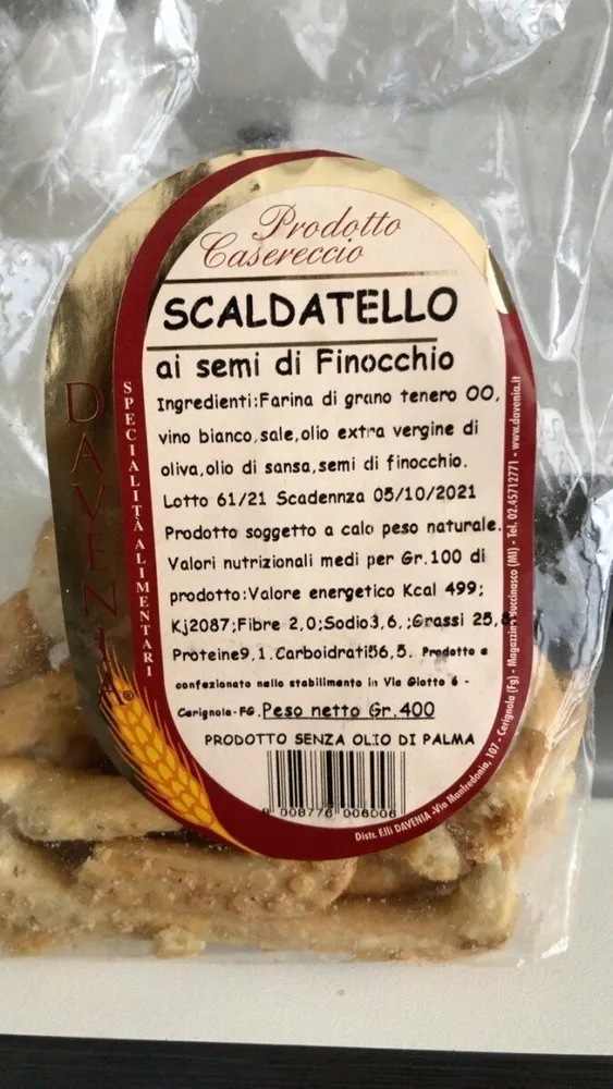 Scaldatello ai semi di lino