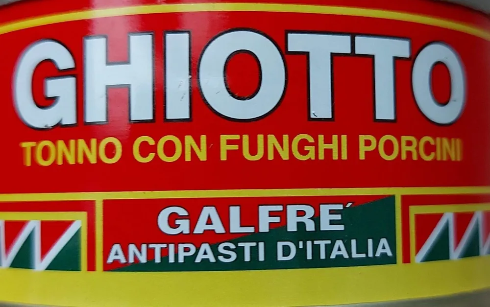 Ghiotto Tonno con funghi porcini