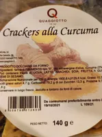 Creckers alla curcuma