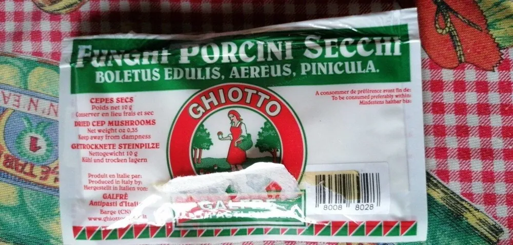 Funghi porcini secchi