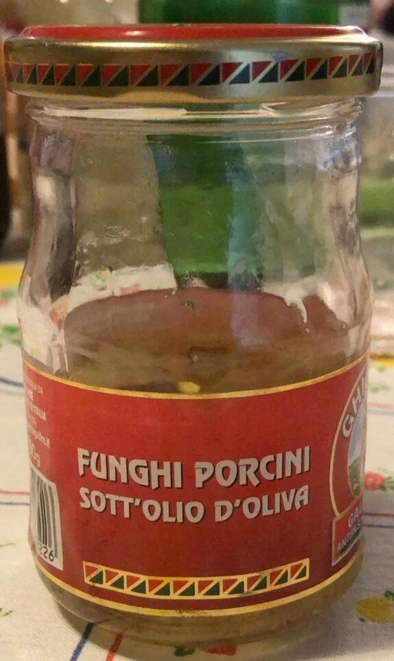 Funghi porcini sott’olio d’oliva