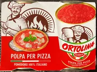 Pulpe de tomate pour pizza