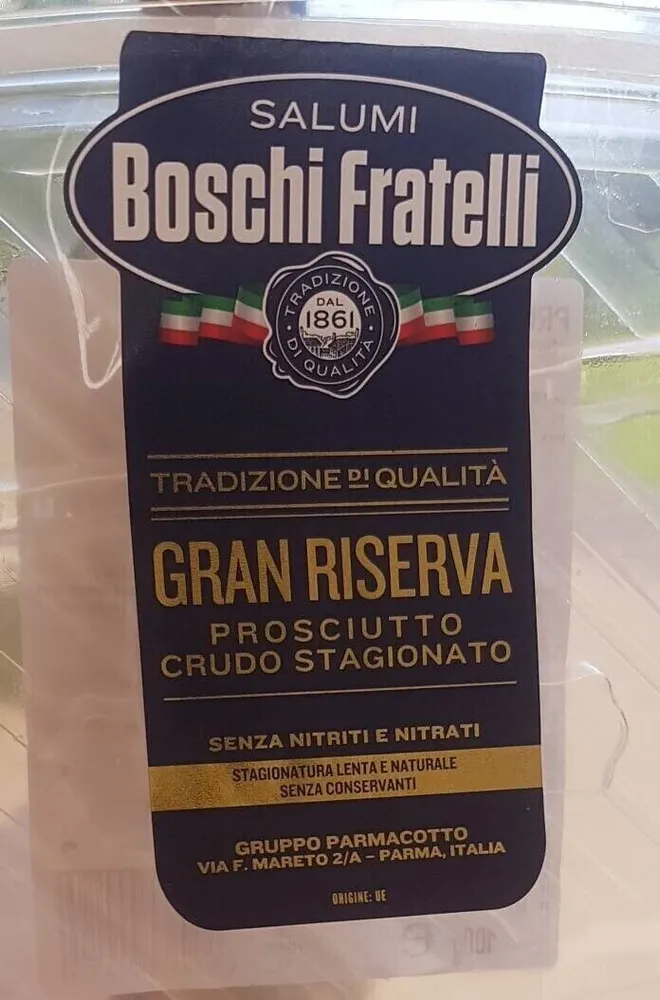 Prosciutto Crudo
