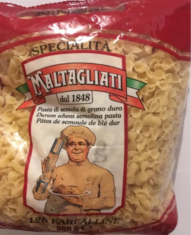 Pâte de semoule de blé dur