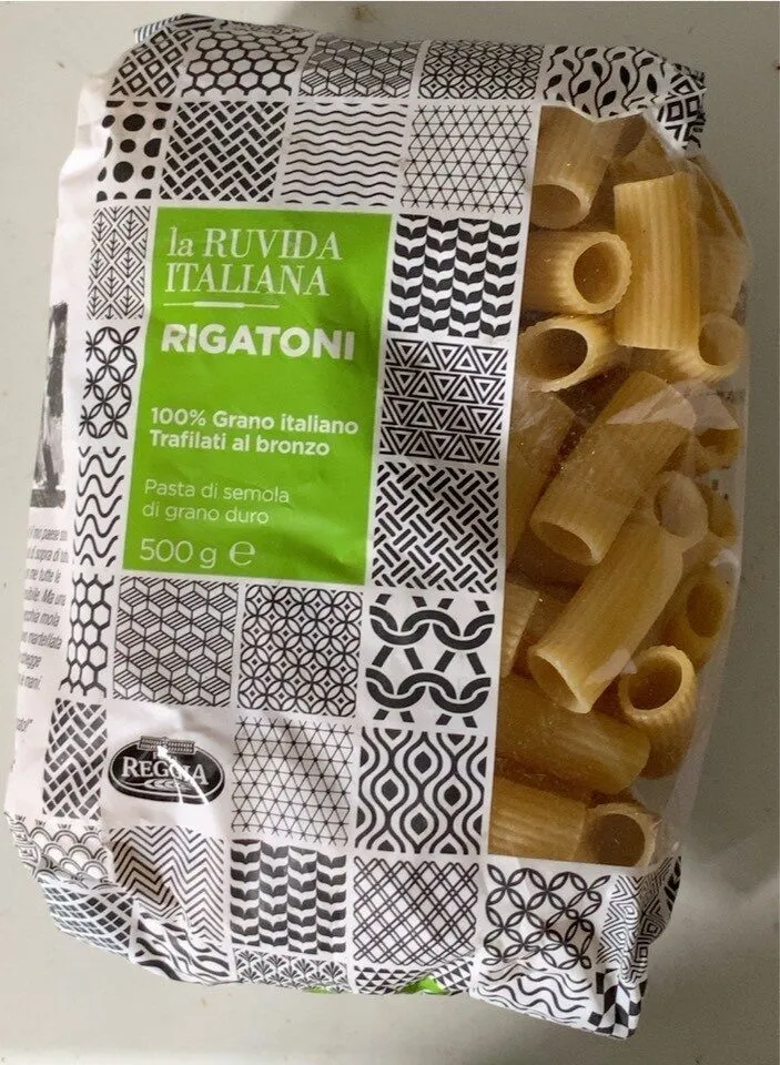 La ruvida italiana Rigatoni
