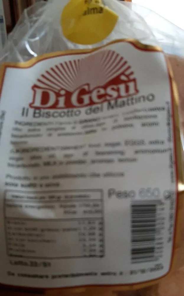 Biscotto del mattino