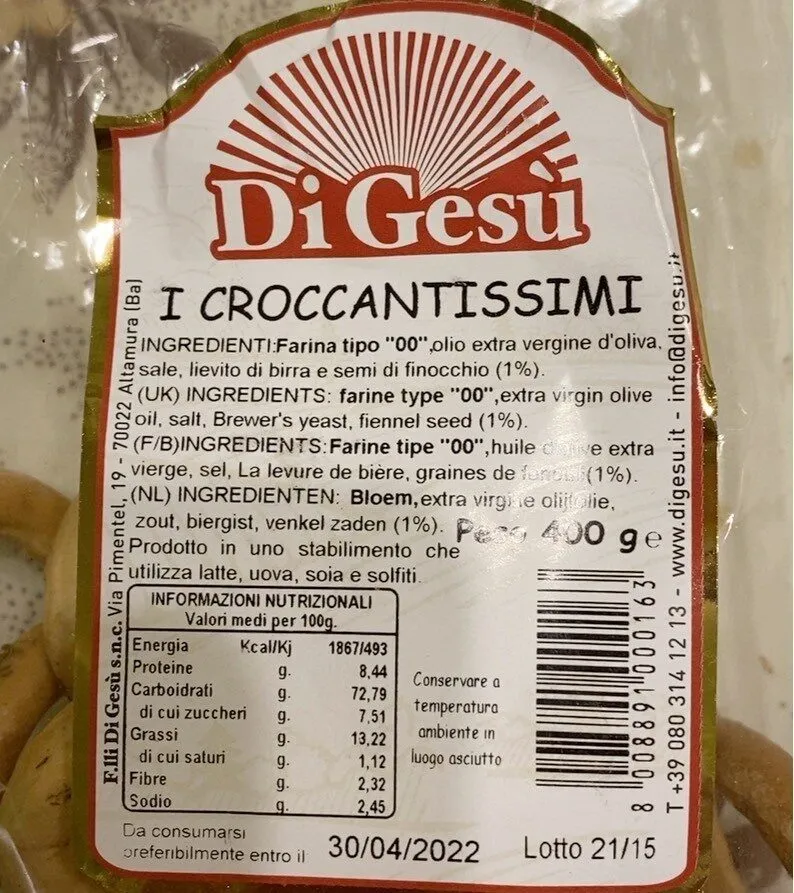 I croccantissimi