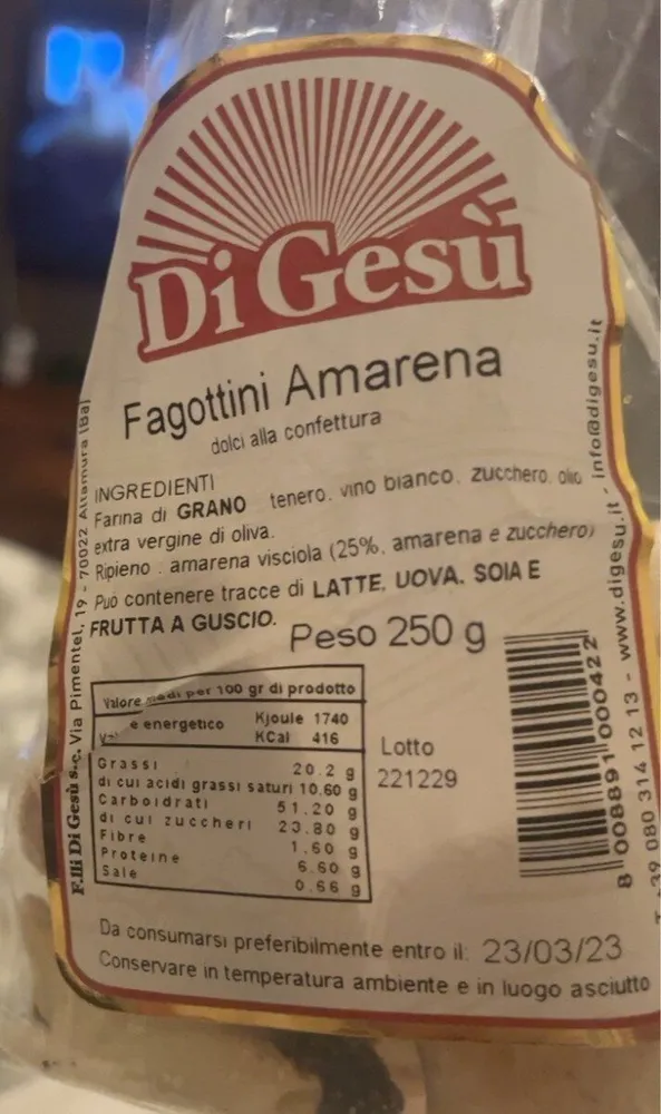 Fagottino amarena