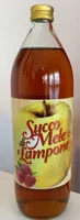 Succo di mele e lampone