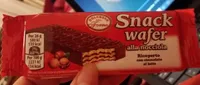 Snack wafer alla nocciola