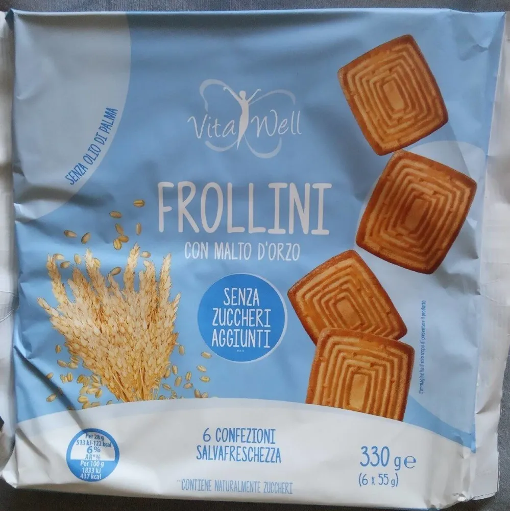 Frollini con Malto d'Orzo