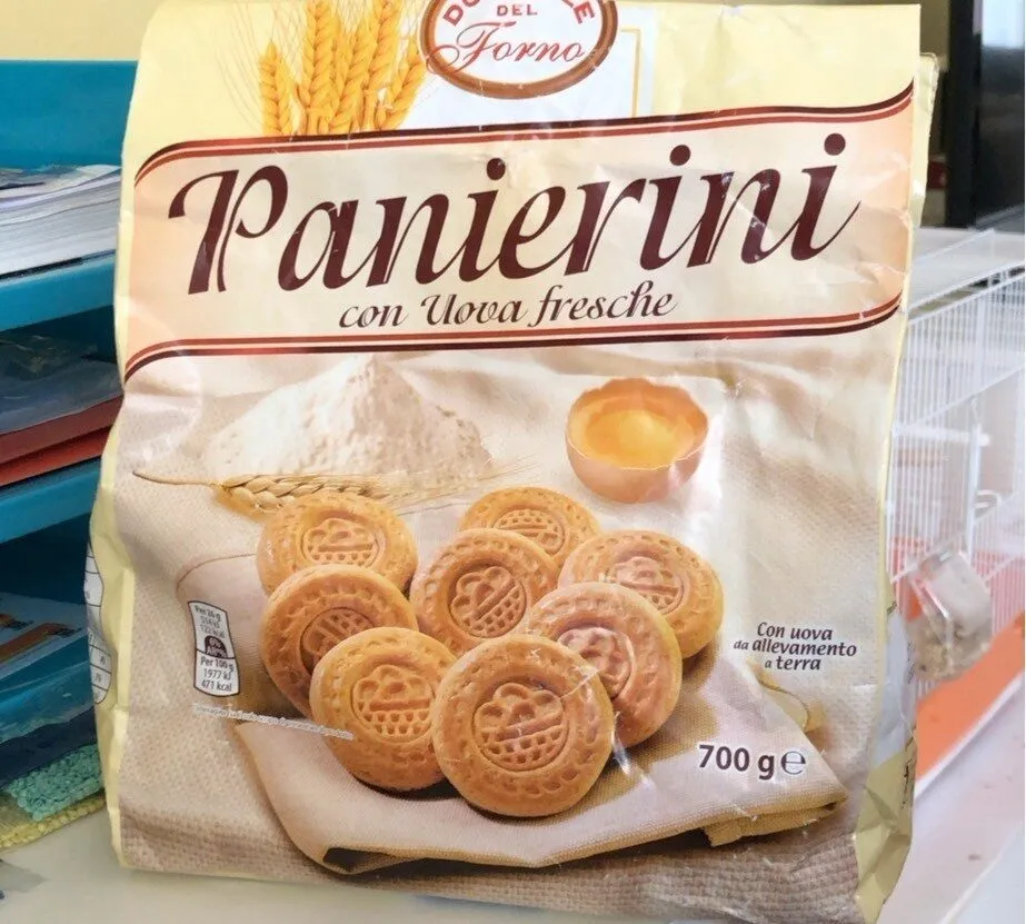 Panierini con uova fresche