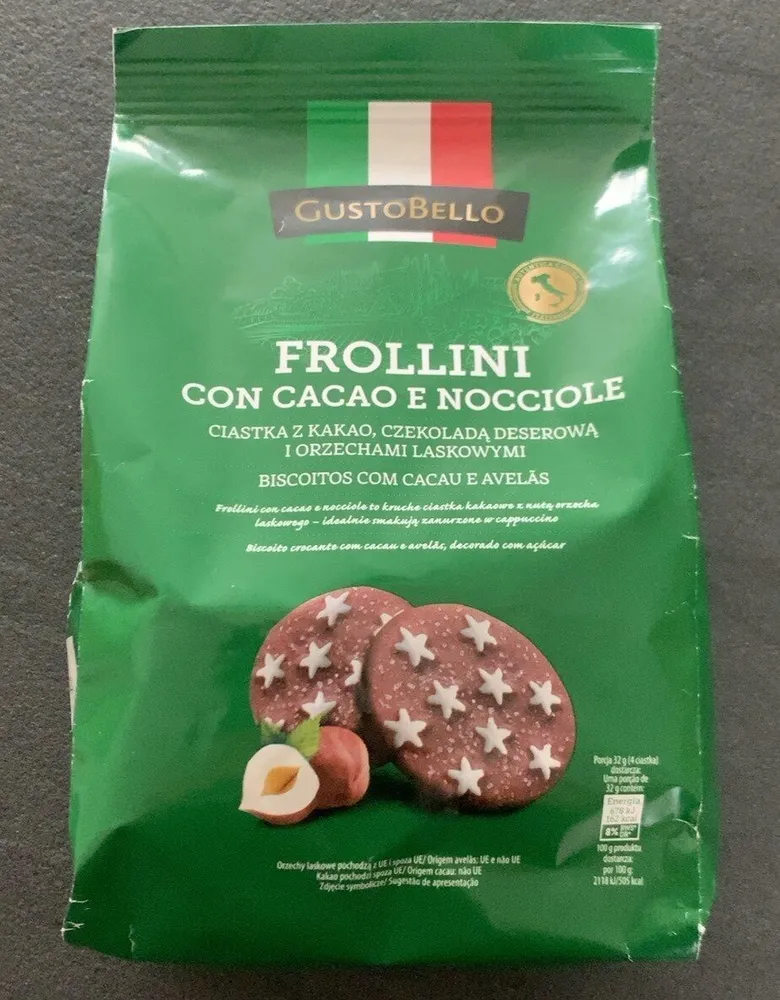 Frollini con Cacao e Nocciole