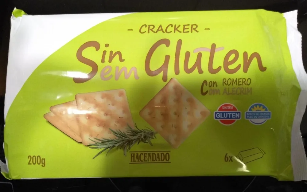 Cracker Sin Gluten con Romero