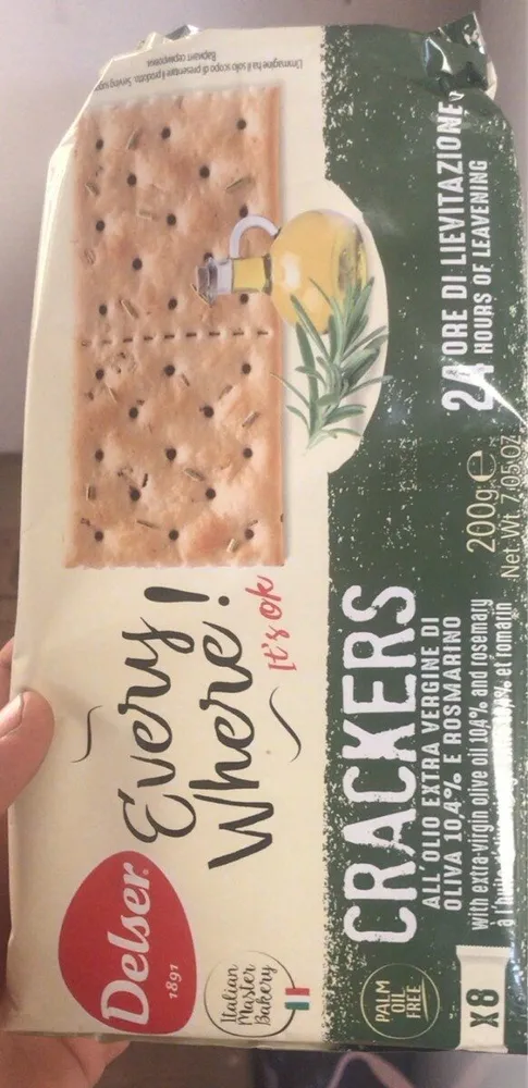 Crackers, Mediterrano