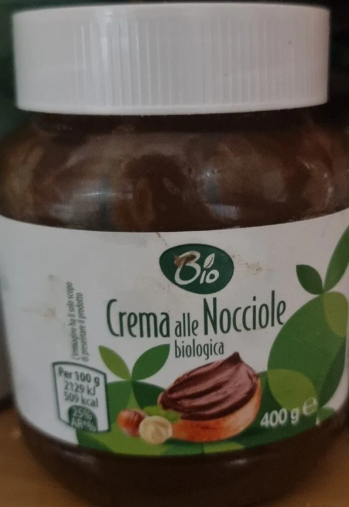 Crema Alle Nocciole Biologica