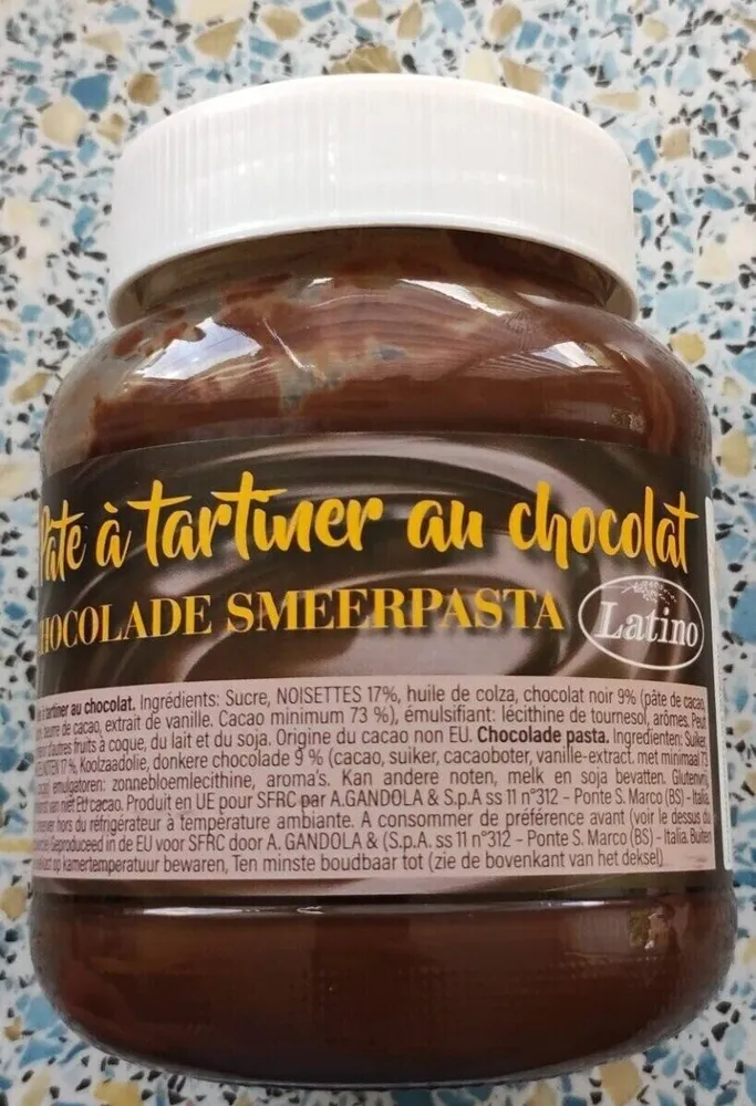 Pâte à tartiner au chocolat