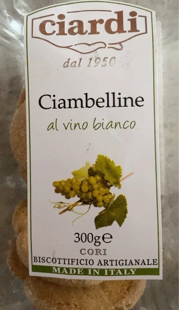 Ciambelline al vino bianco