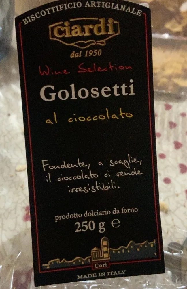 Golosetti al cioccolato